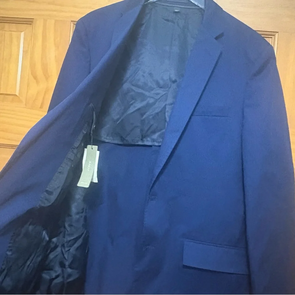 J. Crew Ludlow Navy Sport Coat/Blazer Size 40R NWT